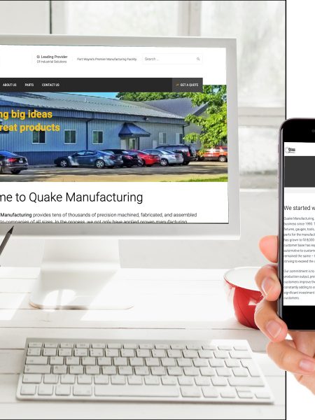Quake Manufacturing Website