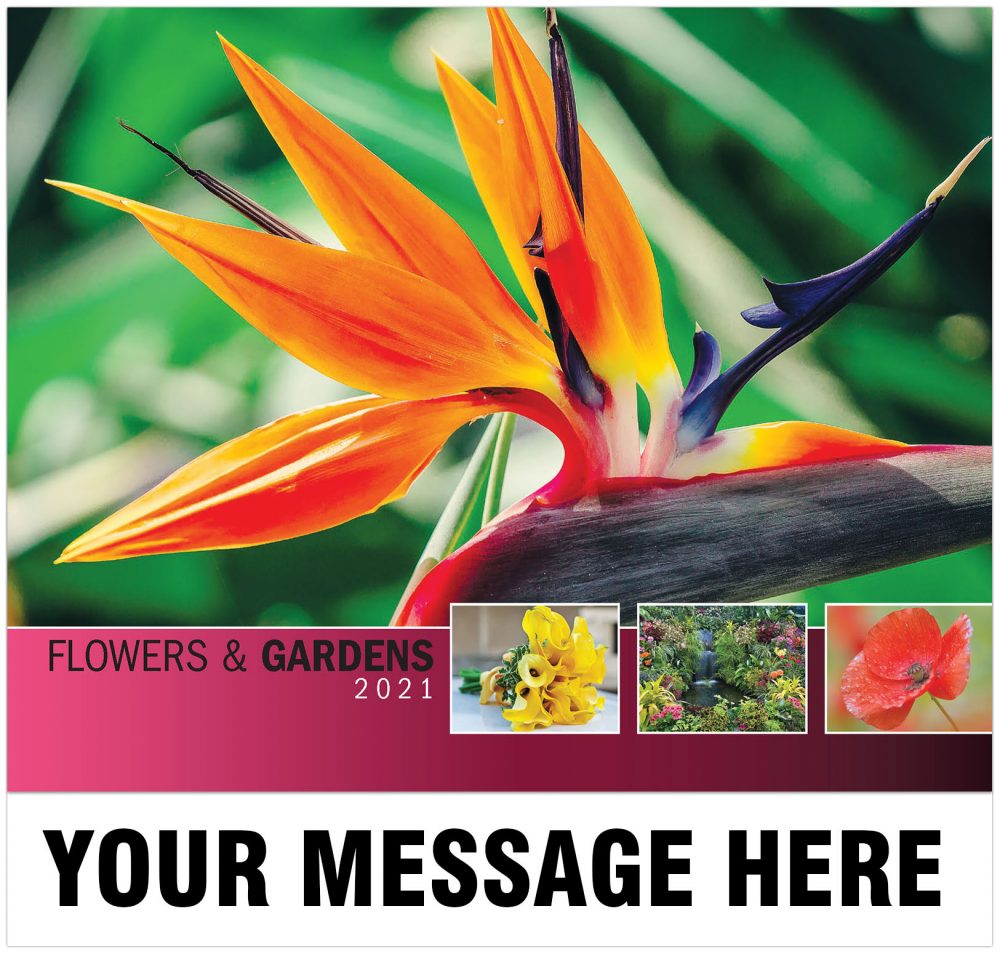 flowers & gardens calendar