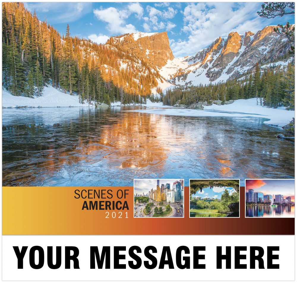 scenes of america calendar