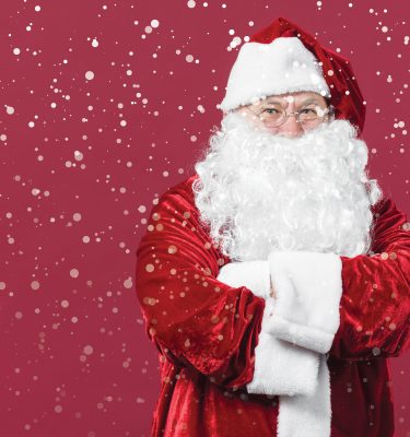 santa photo backdrop