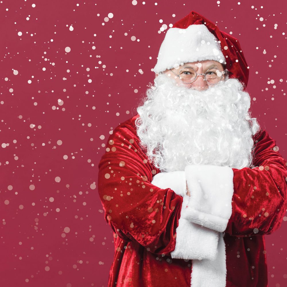 santa photo backdrop