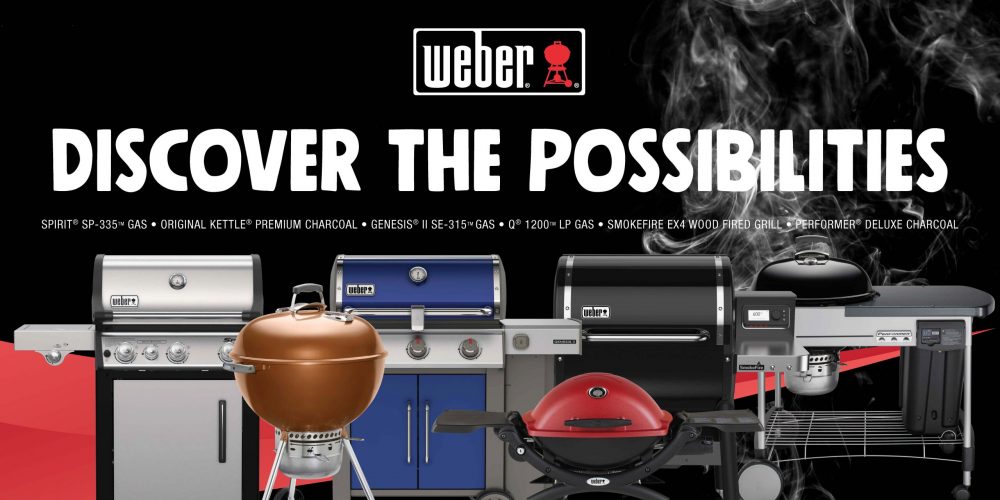 3' x 6' Weber "Discover Possibilities" Banner - JW