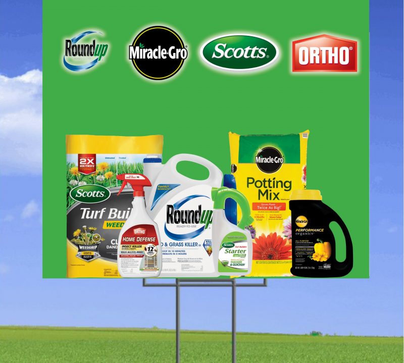 scotts family yard sign