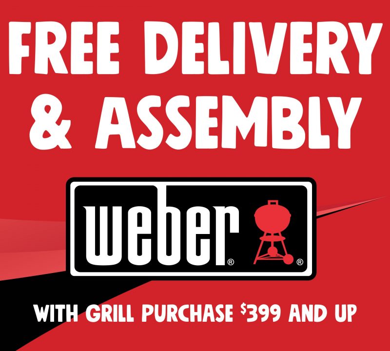 weber yard sign