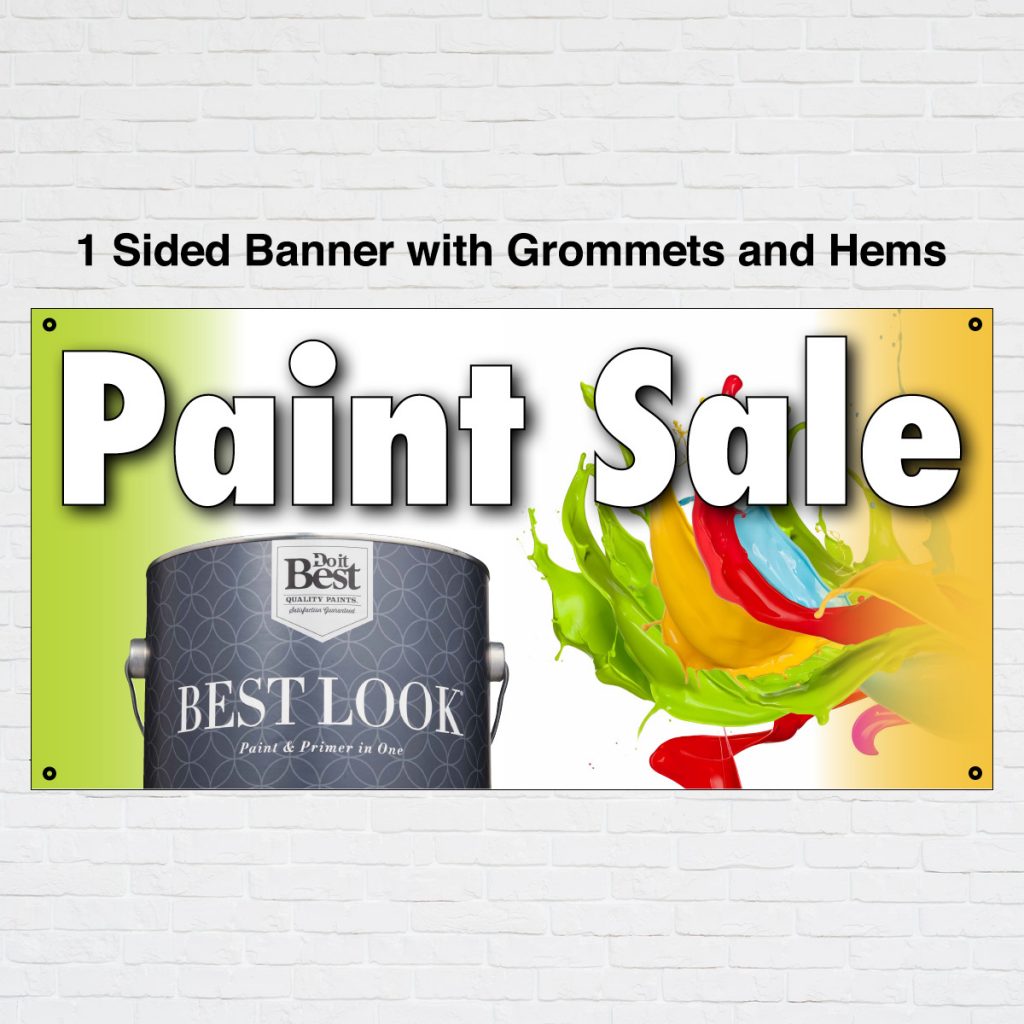 Best Look Paint Sale Banner JW Specialties